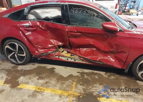 2019 Honda Accord Sport из США, поврежденный, VIN 1HGCV1F3XKA109912